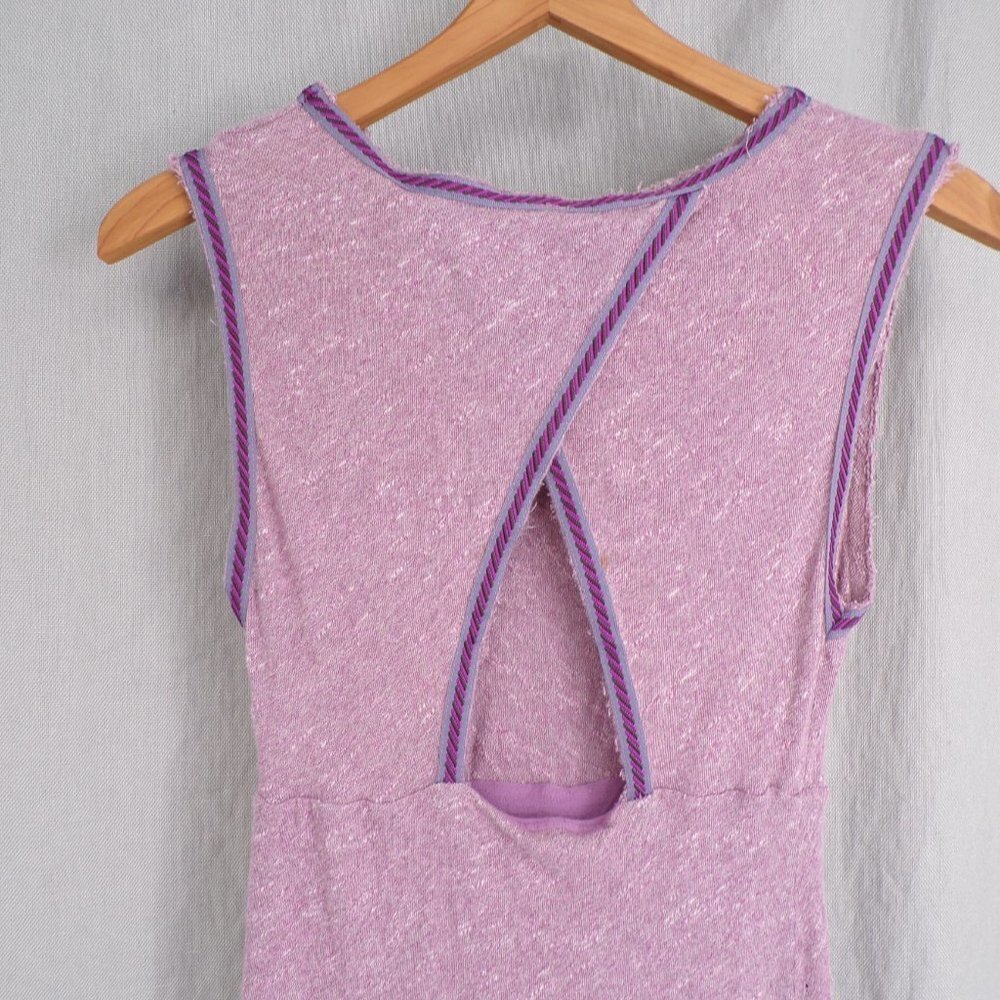 Free People Women's Maxi Sleeveless Open Back Split Hem Dress - size XS - Picture 9 of 12